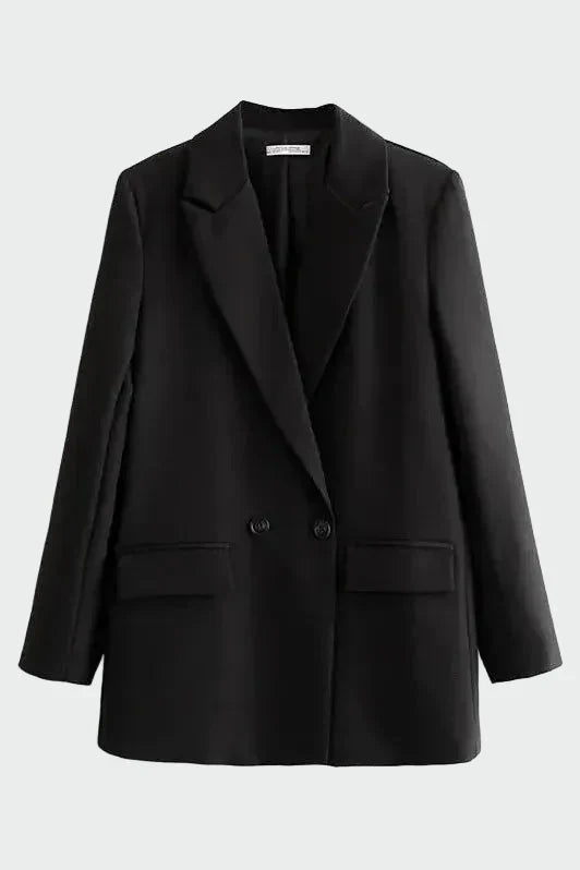 Oversized švarkas su modernia linija
