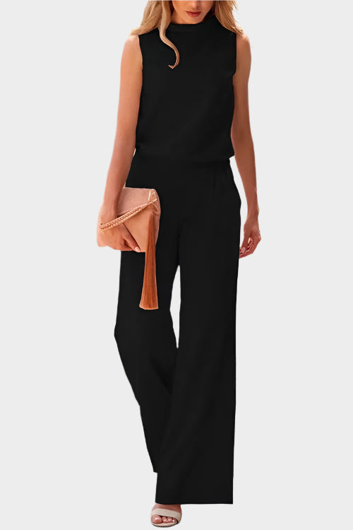 Moteriška Be Rankovių Jumpsuit